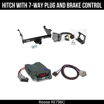 Control de freno de cableado paquete de remolque Reese para 03-24 Dodge Ram 2500 3500 03-08 Ram 1500 Foto 1 de 4