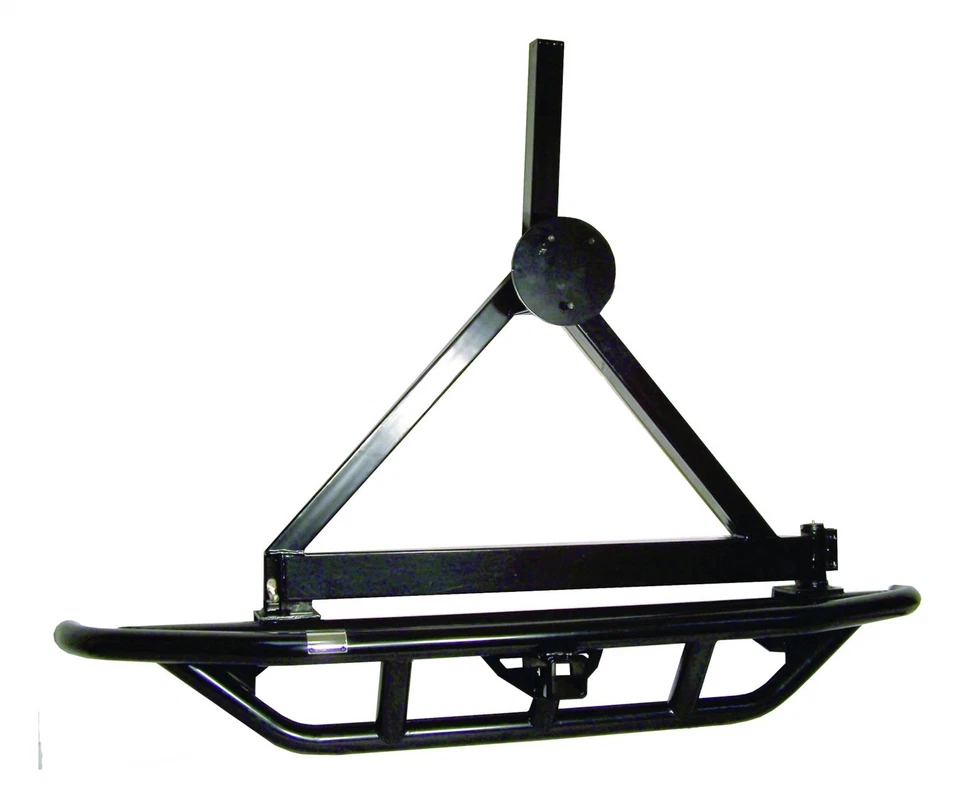 Parachoques Rock Crawler RT Offroad RT20004 RR con portador de neumáticos para YJ y TJ Wrangler Foto 1 de 1