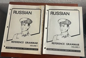 Russian Reference Grammar Vol 1 & 2 - Defense Language Institute Us Military* - Picture 1 of 1