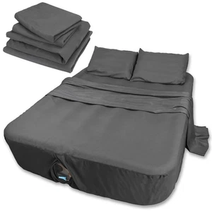 Sábanas Colchón Aire - Juego 4 Piezas - Apto para Colchones Inflables 16 a... - Imagen 1 de 7