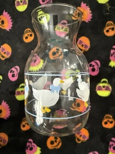 COUNTRY GOOSE 80er Jahre Glas Saft Dekanter TOP ZUSTAND - Bild 1 von 15
