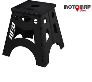 Cavalletto Pieghevole Ufo Plast Mecha Nero Alzamoto Motocross Enduro - Foto 1 di 1
