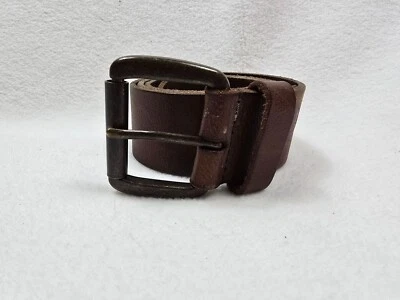 Ремень мужской American Eagle натуральная кожа коричневый с металлической пряжкой - Изображение 1 из 4