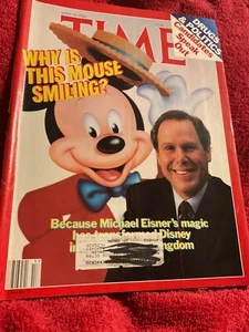 Time Magazine April 25 1988 Michael Eisner Magic Transformed Disney Kingdom - Picture 1 of 3
