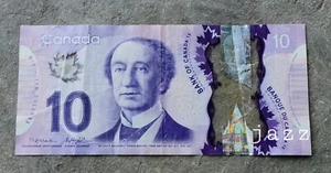 2013 Canada Banknote $10 Ten Dollars Polymer Canadian Bill #555 - Bild 1 von 2