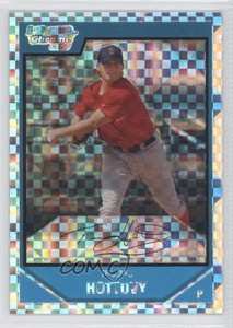 2007 Bowman Chrome Prospects X-Fractor /275 Tommy Hottovy Thomas Hottovy #BC53
