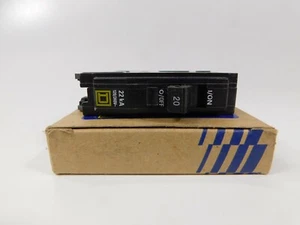 Square D QOB 120 TPO008 20 Amp 1-polig 120V Leitungsschutzschalter kostenloser Versand!!! - Bild 1 von 2