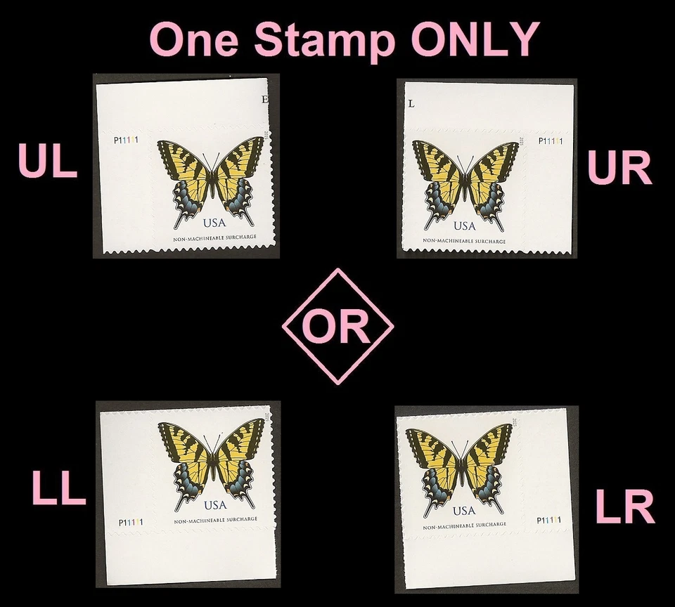 US 4999 Eastern Tiger Swallowtail Butterfly NMS plate single MNH 2015 - Image 1 of 1