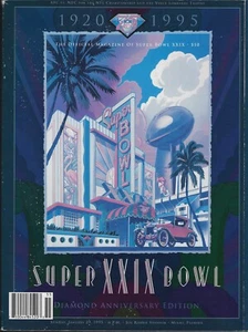 Super Bowl XXIX Program- San Diego Chargers vs San Francisco 49ers @ Miami - Imagen 1 de 1