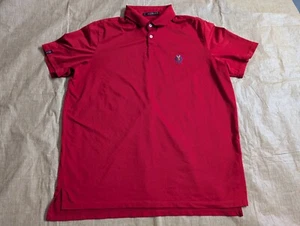 Ralph Lauren RLX Mens Short Sleeve Red Polo Size XL Embroidered 1896 - Picture 1 of 6