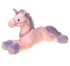 Fiesta Toy 33 inch Jumbo Pink Unicorn Plush