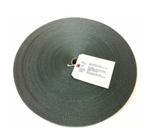 1 3/4"" x 100 yds Militärgrau Nylon Gurtbandrolle - Bild 1 von 5