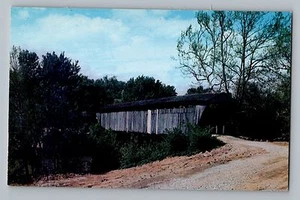 Switzer Kentucky KY Covered Bridge Franklin County Vintage Postcard 1950s - Picture 1 of 1