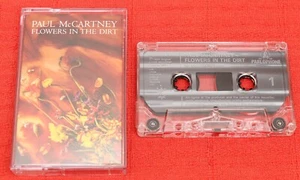 PAUL MCCARTNEY - UK CASSETTE TAPE - FLOWERS IN THE DIRT - Picture 1 of 4