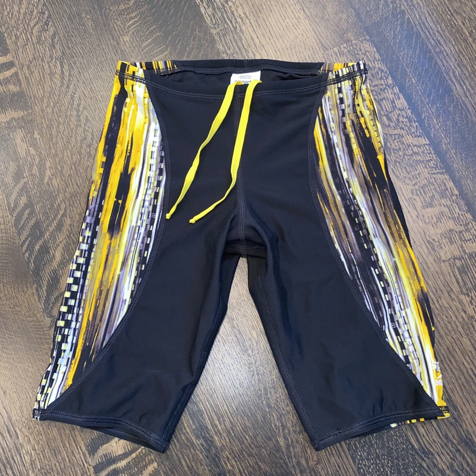 Bermuda de mergulho masculina Speedo resistência mergulho elastano vintage elástica 28 - Imagem 1 de 4