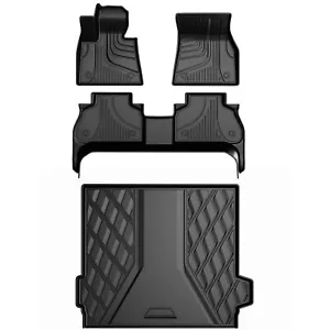 Floor Mats & Cargo Liner Compatible with BMW X5 2025 2024-2019 (ONLY 5 Seats, - Picture 1 of 9