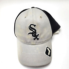 Chapeau de baseball Chicago White Sox MLB casquette gris d'occasion sangle G16D