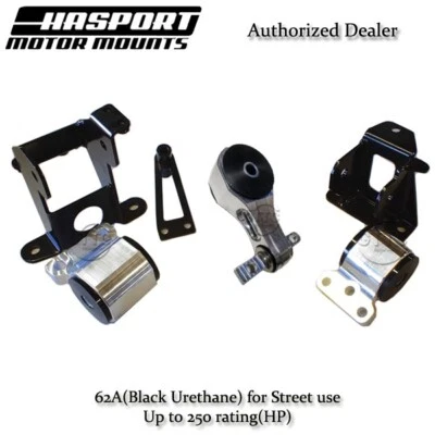 Hasport Mounts Stock Replacement Mount Kit for 2006-2011 Civic Non-Si FG1STK-62A - Image 1 of 2