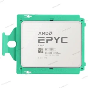 AMD EPYC 7502 Unlocked 2.5GHz 32 Core 64 Thread SP3 128MB 180W CPU Processor - Picture 1 of 1
