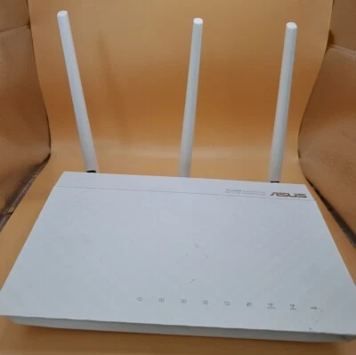 ASUS RT-AC66W Dual-Band WiFi Router White No Power Cord White - Image 1 of 3