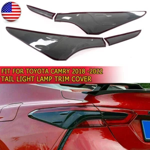 For Toyota Camry 2018~2023 Rear Tail Light Taillight LED Trim Left Right Cover 、 - Picture 1 of 9