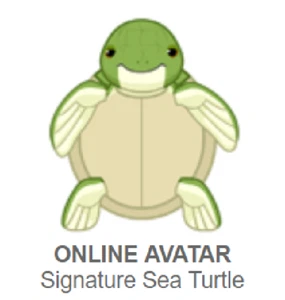 Webkinz Classic Signature Small Sea Turtle *Code Only* - Picture 1 of 3
