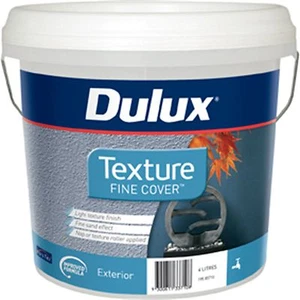 Dulux FINE COVER TEXTURE Exterior Paint Fade Resistant SAND EFFECT 4L Aust Brand - Picture 1 of 1