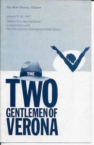 Mark Rylance "Los dos caballeros de Verona" programa 1997 nuevo teatro de la victoria - Imagen 1 de 1