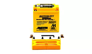 MB9U MOTOBATT Quadflex AGM Bike Battery 12V 11Ah - Picture 1 of 3