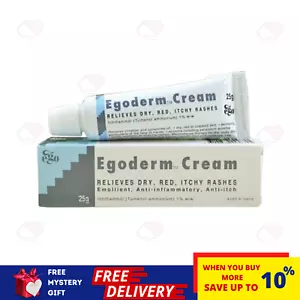 25g crema egoderma allevia prurito e infiammazione riduce l'irritazione SPEDIZIONE GRATUITA - Foto 1 di 5