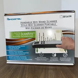 NIB Pandigital Handheld WiFi Wand Document Scanner Scan Rite S8X1102M0 New Photo - Picture 1 of 4