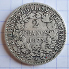 France 1873 - Pièce De 2 Francs Cérès 1873A (Avec La Légende) En Argent - #21