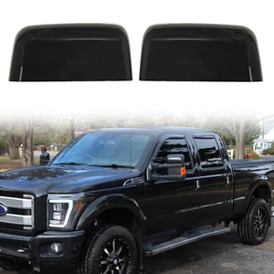 Top Half Mirror Cap Cover For 08-16 Ford F250 F350 Super Duty Towing Accessories - Picture 1 of 6