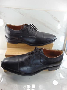 Cole Haan Grand Cap Toe Size 12 Wide Width Black Leather Oxford - Picture 1 of 8