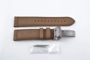 Victorinox Swiss Army 004854 Dark Brown Leather Strap 22mm Airboss - Picture 1 of 5