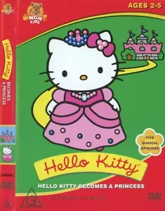 Hello Kitty: Hello Kitty Becomes A Princess DVD (Region 4) Ages 2 - 5 NEW CASE - Picture 1 of 3