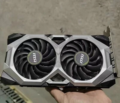 RTX 2060 MSI NVIDIA GeForce VENTUS GP 6G OC GDDR6 Video Card DP HDMI - Image 1 of 3