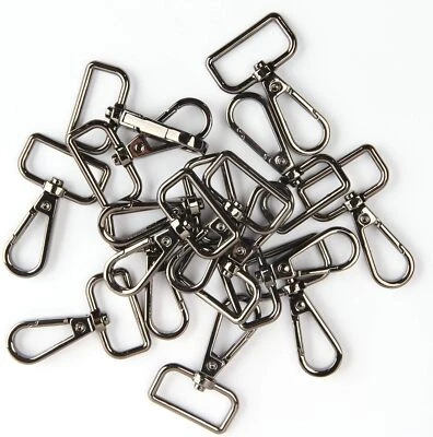 20pcs Metal Swivel Lobster Claw Clasp Snap Trigger Hook Buckle for Strap Bag - Image 1 of 4