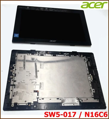 SW5-017 NUOVO ORIGINALE ACER ASPIRE SWITCH V 10 SW5-017 LCD Touch Glass N16C6 - Immagine 1 di 4