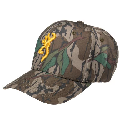 Browning Rimfire 3D Buckmark Cap Mossy Oak Greenleaf - Image 1 of 2