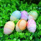 Painted Easter Egg Decorations Foam Home Easter Party Decor Easter Egg Set