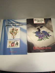 Husqvarna Bibliothek Band 1 Buch und eigene Ideen sticken Buch Nähmaschine - Bild 1 von 13