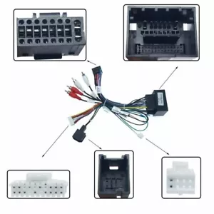 16Pin Radio Wire Harness for Chevy Cruze Trax Aveo Malibu Buick Regal 2008-2015 - Picture 1 of 6