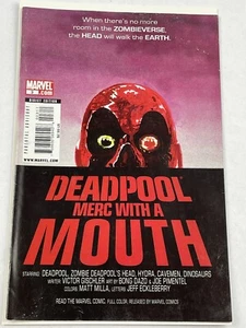 Deadpool Merc with a Mouth #3 Variante Cabeza Zombie - Imagen 1 de 12