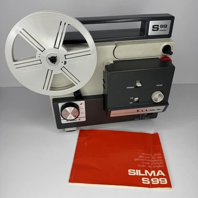 Proiettore Film Cine Silma S99 Super 8 8mm - Si accende - non testato senza piombo - Immagine 1 di 4