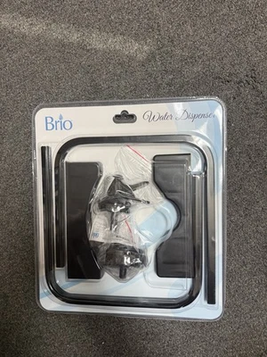 Brio Stainless Steel 3-5 Gallon Water Jug Stand and 2 Dispenser Valves, Black  - Image 1 of 3