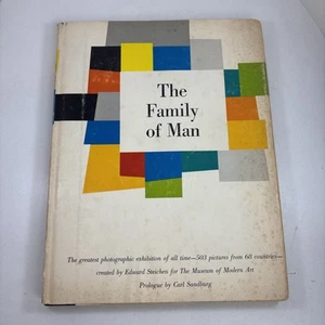 1955 The Family of Man by Edward Steichen HC DJ 1st Edition, Vintage Book Photo - Picture 1 of 8