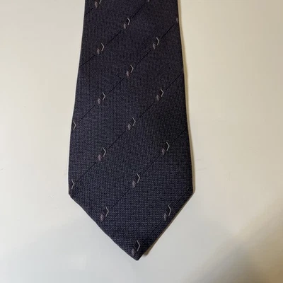 Corbata Charleston para hombre 100 % seda, vintage, hecha en Italia Foto 1 de 4