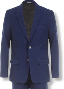 Calvin Klein Boys Formal Blazer Suit Jacket, 2-Button, Infinite Blue Size 18 - Picture 1 of 6