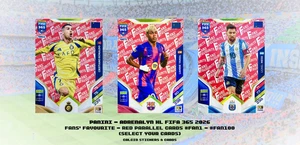 Panini Adrenalyn XL FIFA 365 2026 Fans' Favourite - Red Parallel Cards (Select) - Picture 1 of 55